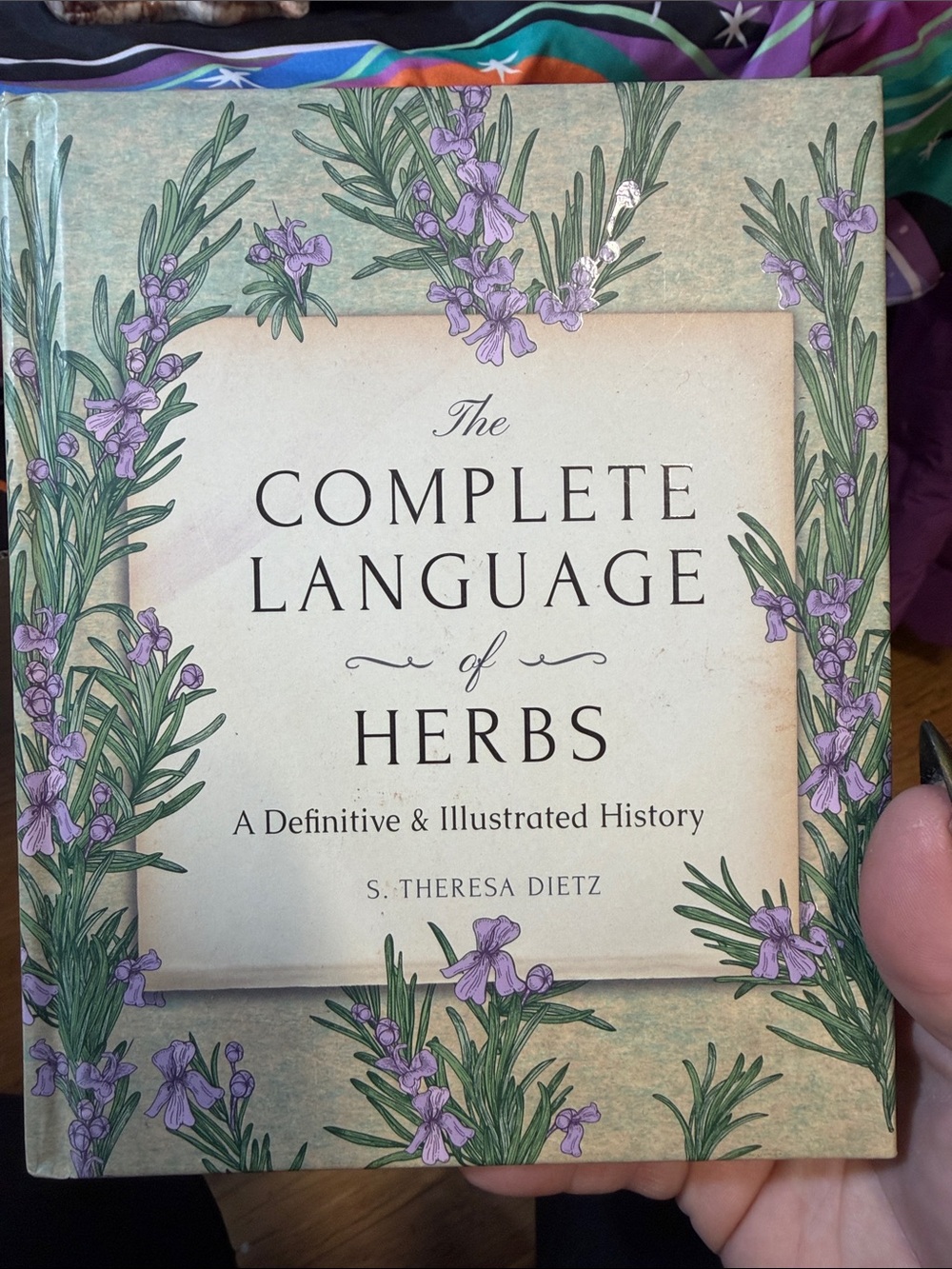 The Complete Language of Herbs by - Green & Purple Cover